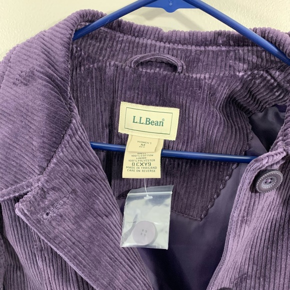 New LL Bean Corduroy Thinsulate Shirt jacket coat - Picture 3 of 6